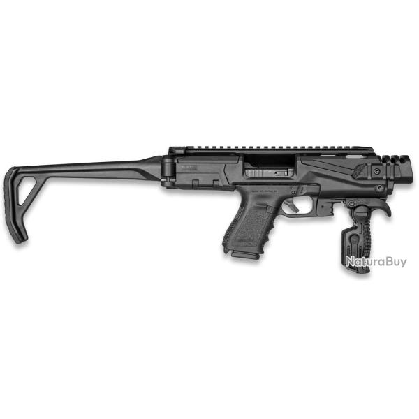 FAB DEFENSE - Crosse KPOS Scout Glock Gen 3  5 avec Bungee - SLS - Noir - MAKKPOSSCOUTAABF