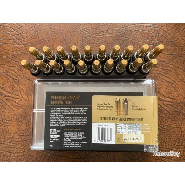 munitions FEDERAL 416 Rigby