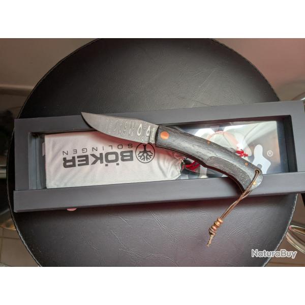 Couteau damas collab Durand-Boker s�rie limit�e