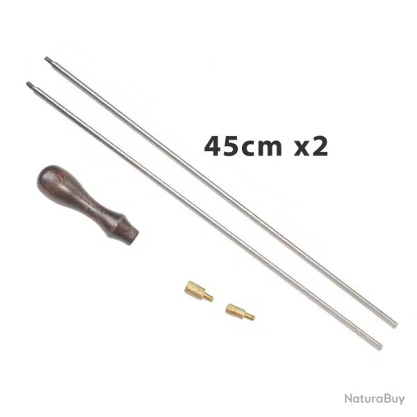 BAGUETTE DE NETTOYAGE 2x45cm + 2 R�DUCTEURS DE FILETAGE - LIVRAISON GRATUITE