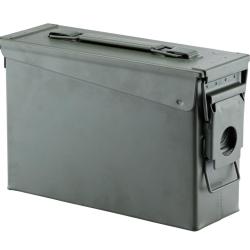 CAISSE MUNITION METAL CAL.30 27X13X18 CM VERT