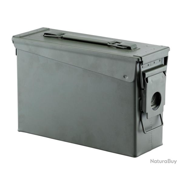 CAISSE MUNITION METAL CAL.30 27X13X18 CM VERT