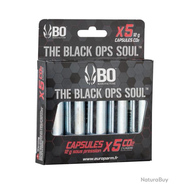 5 sparclettes 12 g de CO2 - Lot de 5 Cart. CO2