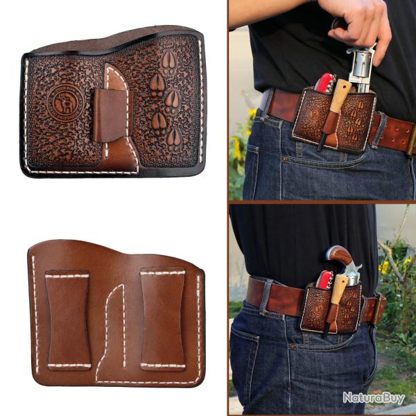 Tourbon-porte-couteau pour arme de poing 3 en 1,. LIVRAISON GRATUITE