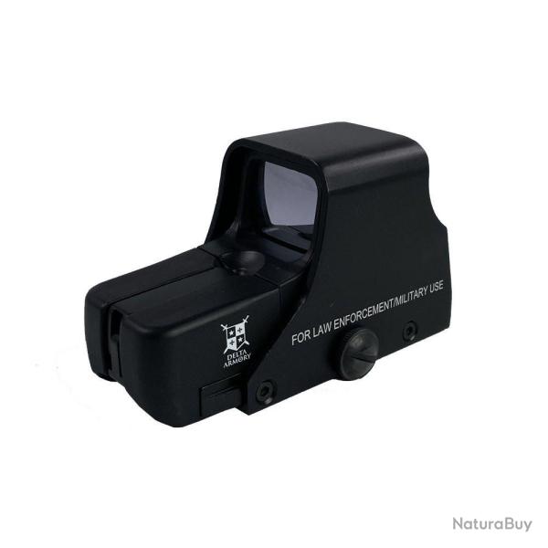 Vise Holographique type Eotech Micro 551 Black - Delta Armory