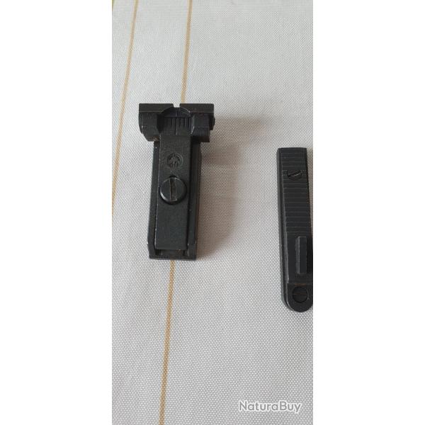 Ensemble Hausse + Guidon pour pistolet Thompson Contender Petit Calibre