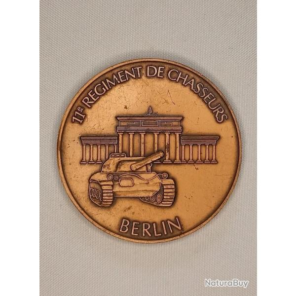 M�daille du 11�me R�giment de Chasseur � Cheval BERLIN FFA