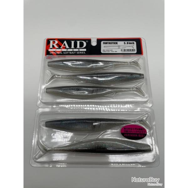 Leurre souple Raid Japan fantastick 5,8" cosme shad