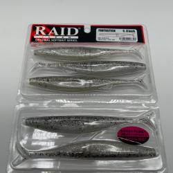 Leurre souple Raid Japan fantastick 5,8" silver shad