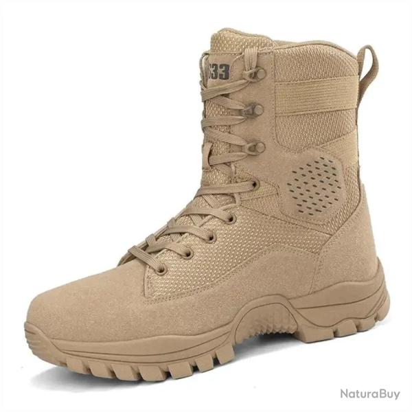 Chaussures montantes Storm Stride AS33 cuir Marron