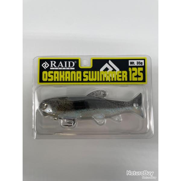 Leurre souple Raid Japan osakana swimmer 125 cosme shad