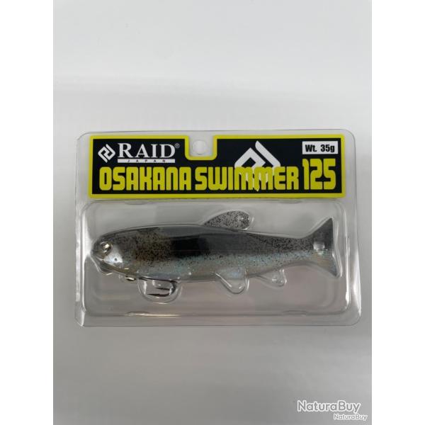 Leurre souple Raid Japan osakana swimmer 125 cosme shad