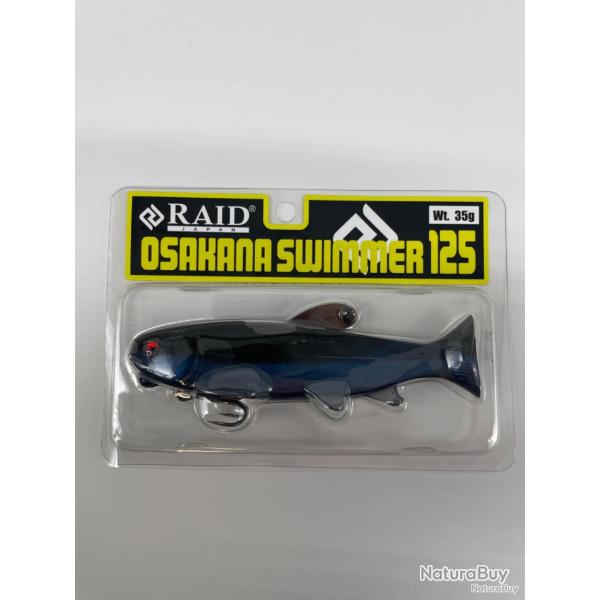 Leurre souple Raid Japan osakana swimmer 125 Shikkoku shad