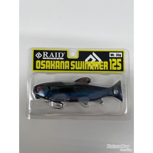 Leurre souple Raid Japan osakana swimmer 125 Shikkoku shad