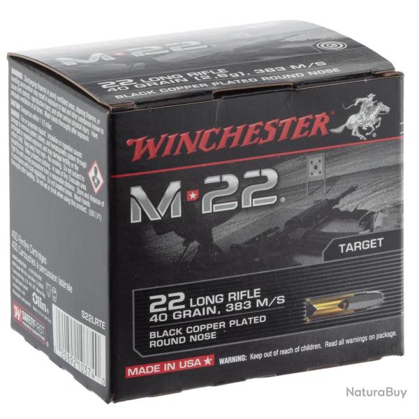 Cartouches M22 cal. 22 LR