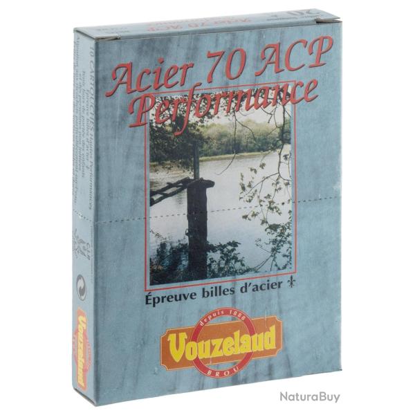 Cartouches Vouzelaud Acier 70 ACP Hautes Performances - Cal. 20/70