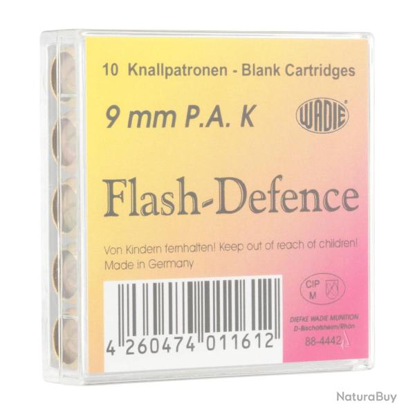 Bo�te de 10 cartouches 9 mm PAK � blanc