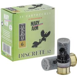 Cartouches Mary Arm subsoniques Cal. 12 67 Mary Arm Subso 12 67 p8 Bte 25