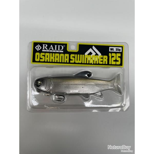 Leurre souple Raid Japan osakana swimmer 125 the bait