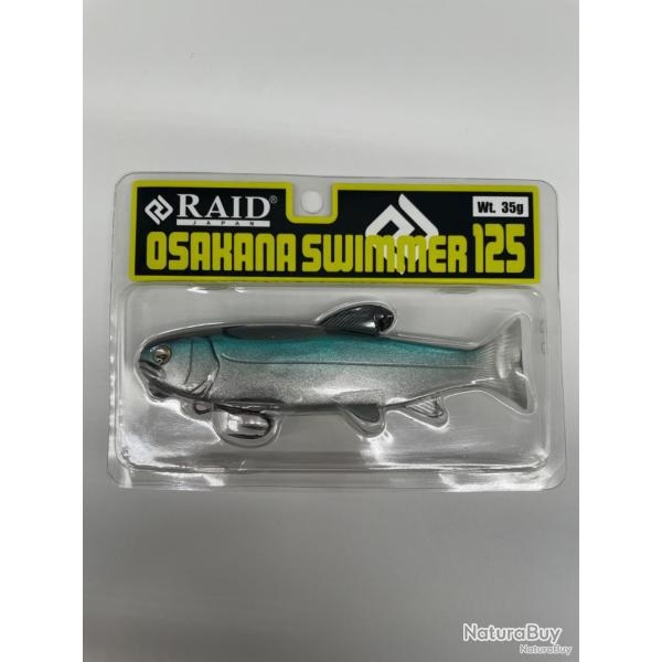 Leurre souple Raid Japan osakana swimmer 125 ice back