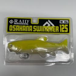 Leurre souple Raid Japan osakana swimmer 125 pearl chart