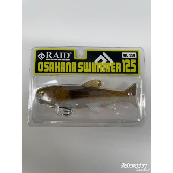 Leurre souple Raid Japan osakana swimmer 125 sand fish