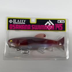 Leurre souple Raid Japan osakana swimmer 145 Pearl wakasagi