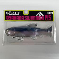 Leurre souple Raid Japan osakana swimmer 145 Zaco