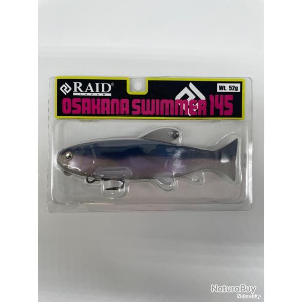 Leurre souple Raid Japan osakana swimmer 145 Zaco