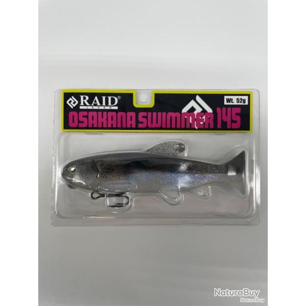 Leurre souple Raid Japan osakana swimmer 145 cosme shad