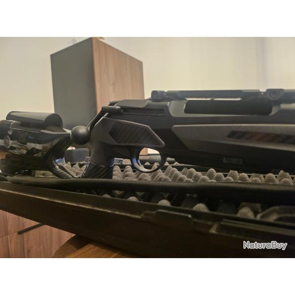 Carabine merkel rx helix 9.3 62 crosse fbt et canon 7rm