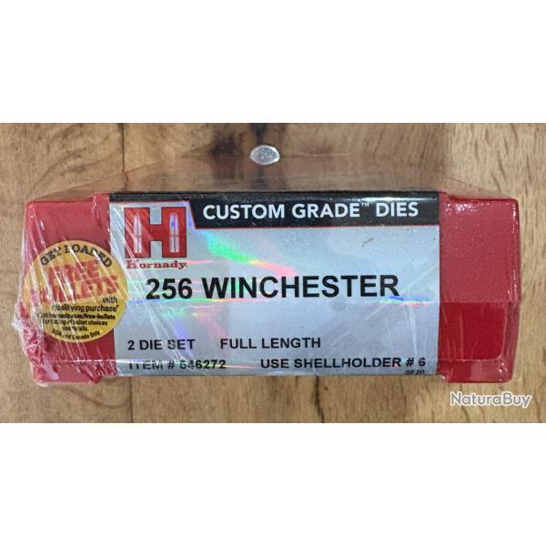 Jeu de 2 outils Hornady 256 WINCHESTER ref 546272 neuf custom grade die
