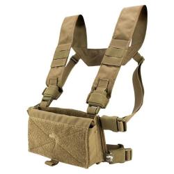 CHEST RIG VIPER DOUBLE COMPARTIMENT VELCRO COYOTE