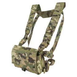 CHEST RIG VIPER DOUBLE COMPARTIMENT VELCRO MULTICAM
