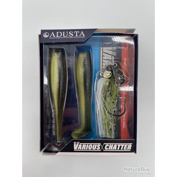 Chatterbait adusta various chatter 12gr dark green