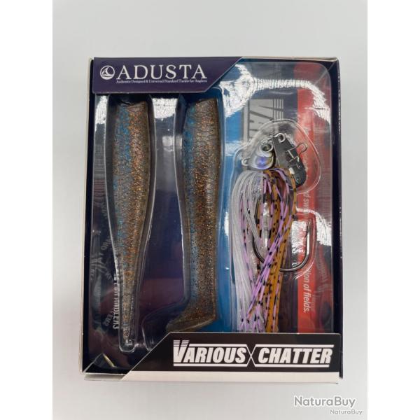 Chatterbait adusta various chatter 12gr purple brown