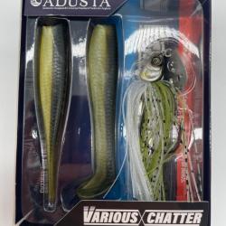 Chatterbait adusta various chatter 17gr dark green