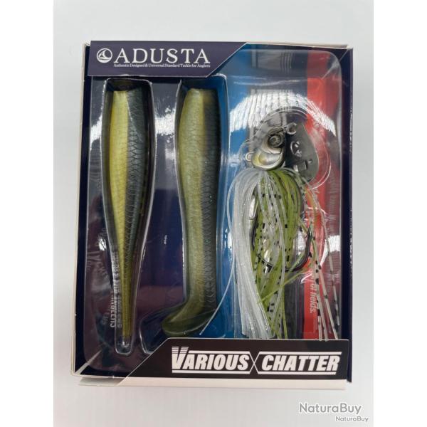 Chatterbait adusta various chatter 17gr dark green