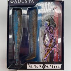 Chatterbait adusta various chatter 17gr purple brown