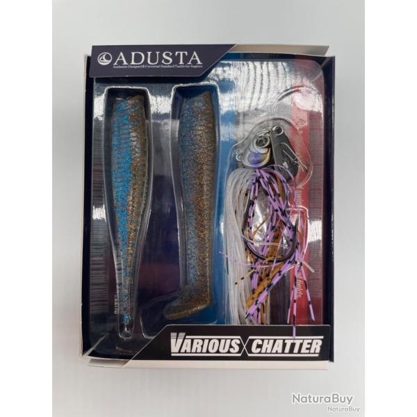 Chatterbait adusta various chatter 17gr purple brown