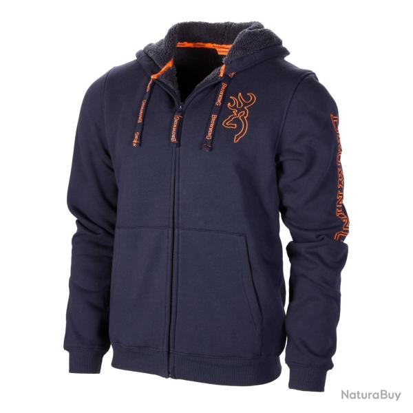 Sweatshirt Browning Snapshot Warm Bleue