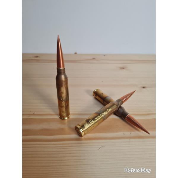 Munition 375 cheytac 352 grs