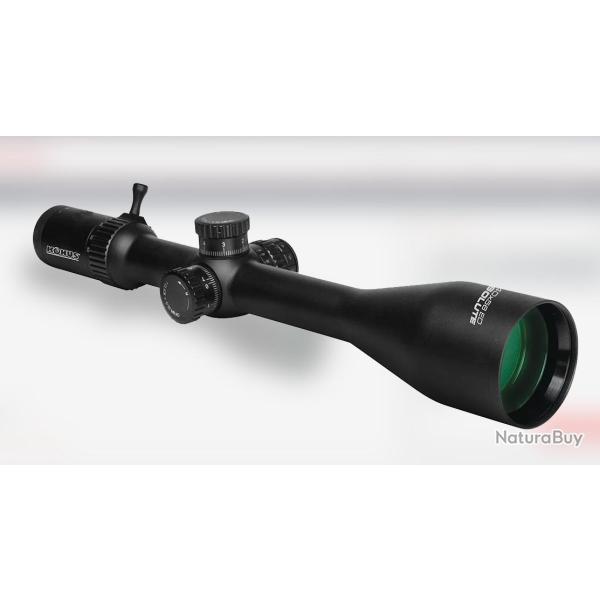 LUNETTE KONUS ABSOLUTE 5-40X56 RET BALISTIQUE 550 EXTRA FIN LUMINEUX ROUGE-BLEU