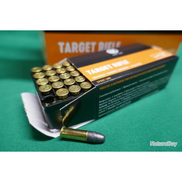 500 cartouches 22 LR RWS TARGET RIFLE