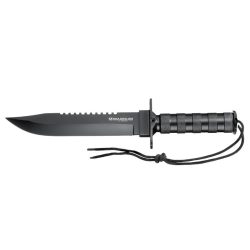 B&ouml;ker Magnum 02MB935 Couteau &agrave; lame fixe de survie - Mod&egrave;le " Survivalist "