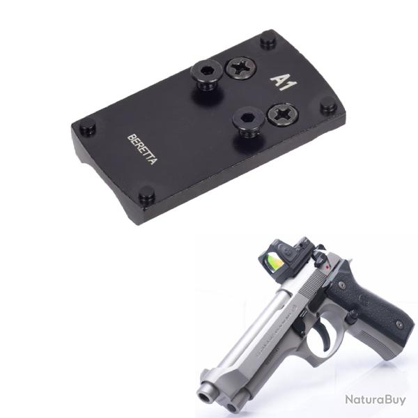 Plaque Montage Red Dot Docter Beretta 92 / M9 / 98 - SKX INDUSTRIES