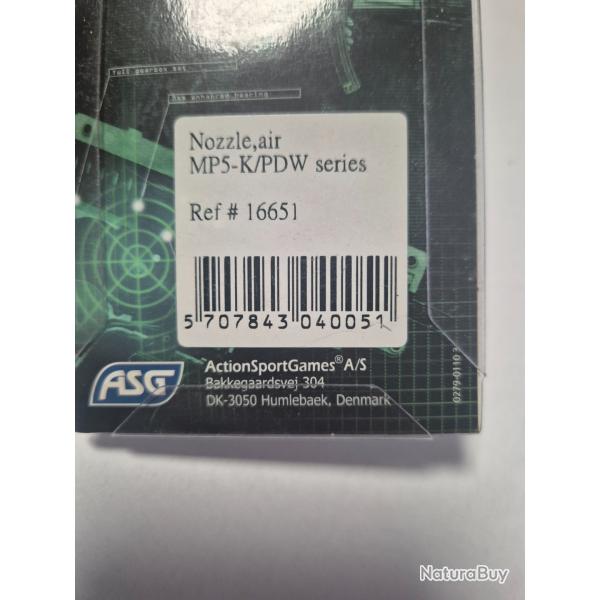 Nozzle MP5- K/PDW s�ries ultimate asg airsoft aeg