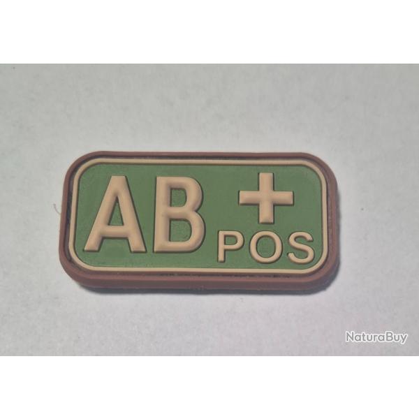 Patch velcro silicone AB positif