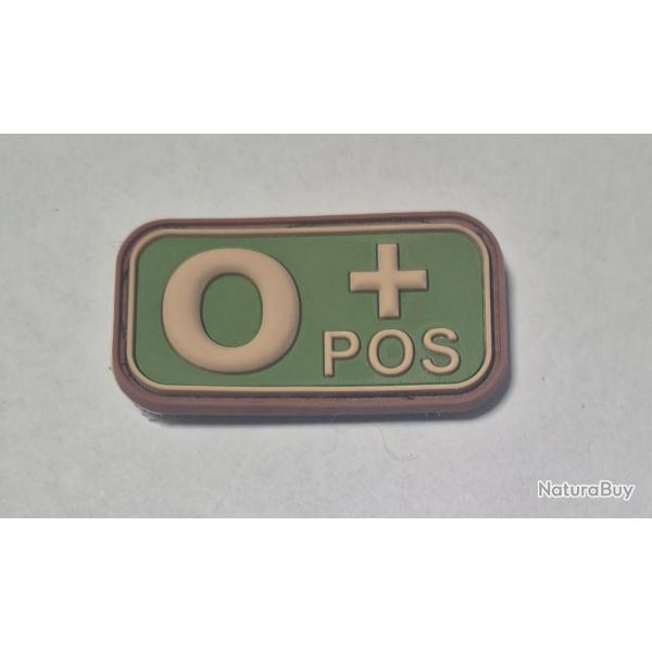 Patch velcro silicone O positif