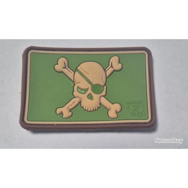 Patch velcro silicone pirate